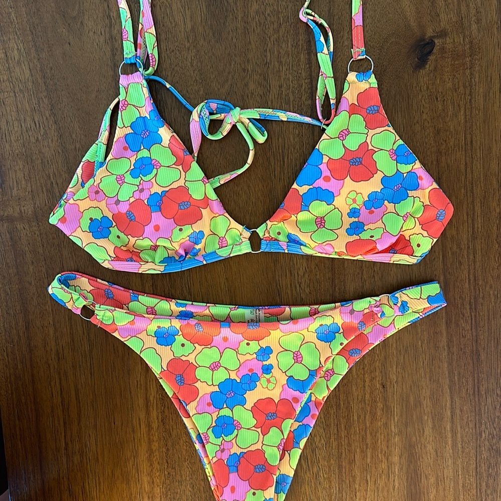 Neon Bikini Swimsuit- TikTok viral!